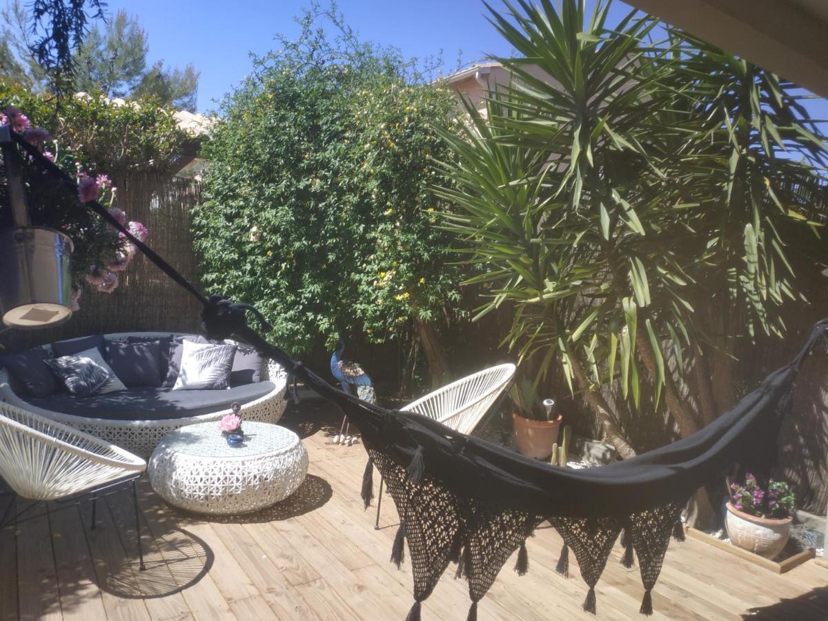 Appartement Rez De Jardin Avec Spa Entre La Mer Et Montpellier 10Mn Lattes Luaran gambar