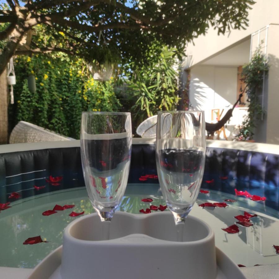 Appartement Rez De Jardin Avec Spa Entre La Mer Et Montpellier 10Mn Lattes Luaran gambar